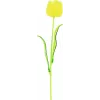 EUROPALMS Crystal Tulip Flor artificial, amarilla, 61 cm, pack de 12 82600207