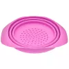 LURCH Colador plegable Traube 24 cm silicona con base de PP 210286