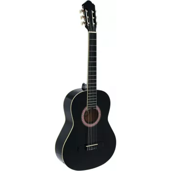 DIMAVERY AC-303 Guitarra clásica, negra (26241006)