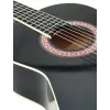 DIMAVERY AC-303 Guitarra clásica, negra (26241006)