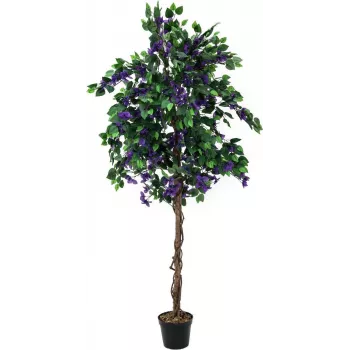 EUROPALMS Planta artificial buganvilla, lavanda, 150 cm 82507035