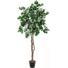 EUROPALMS Planta artificial buganvilla, blanco, 180 cm 82507086