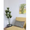 EUROPALMS Planta artificial de papiro, 150 cm, verde, en maceta negra 82600223
