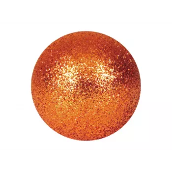 EUROPALMS Bola decorativa 3,5 cm, cobre, purpurina, 48 uds. (8350129K)