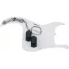 DIMAVERY Pickguard para modelos de bajo eléctrico PB, 3 capas negro 26300210
