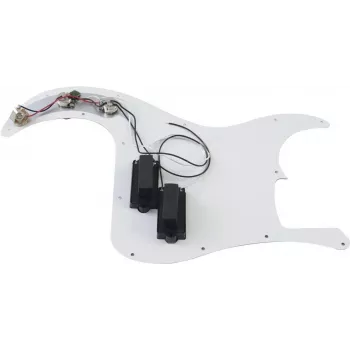 DIMAVERY Pickguard para modelos de bajo eléctrico PB, 3 capas negro 26300210