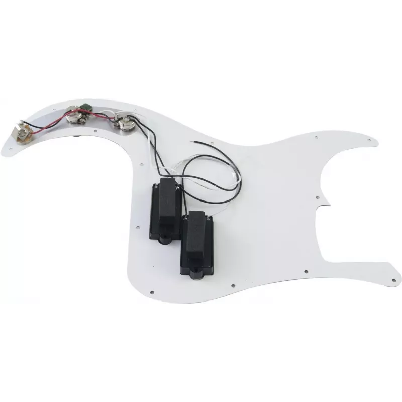 DIMAVERY Pickguard para modelos de bajo eléctrico PB, 3 capas negro 26300210