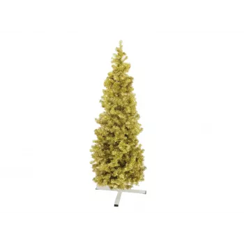 Europalms FUTURA Árbol de Navidad, dorado metalizado, 180 cm (83500550)