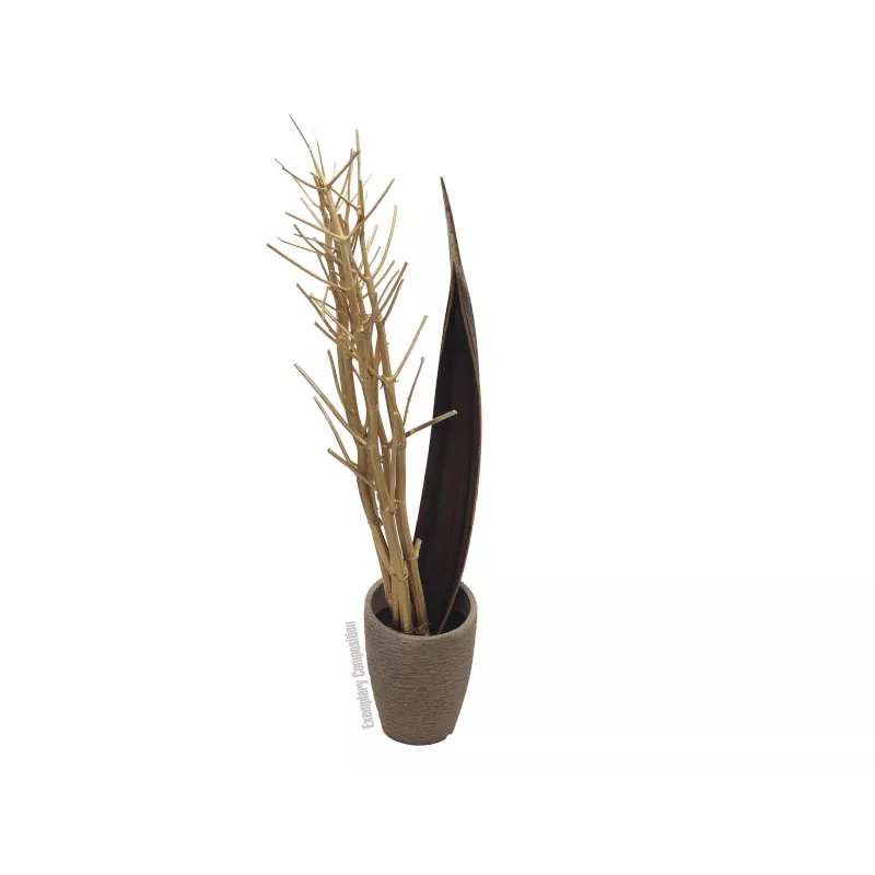EUROPALMS Ramo de hinojo seco, dorado, 160 cm 83502363