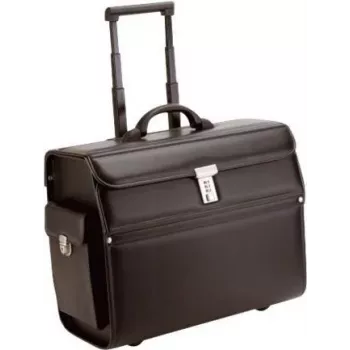 JÜSCHA Alassio MONDO contenedor con ruedas negro mate 3 cajones 45033