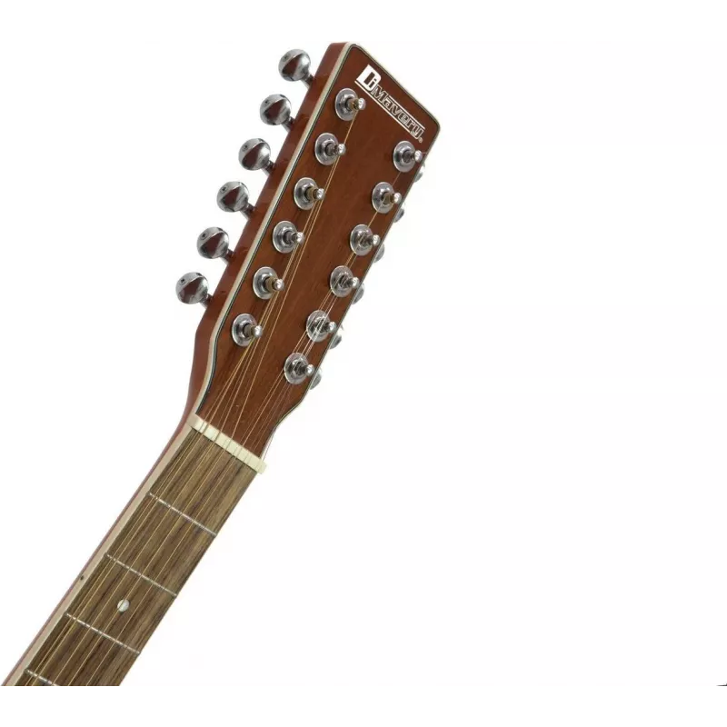 DIMAVERY DR-612 guitarra acústica western de 12 cuerdas, natural 26231281