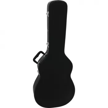 DIMAVERY estuche rígido para guitarra western, negro (26341022)