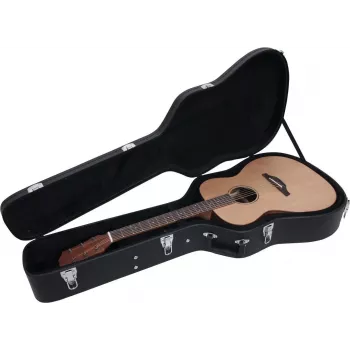 DIMAVERY estuche rígido para guitarra western, negro (26341022)