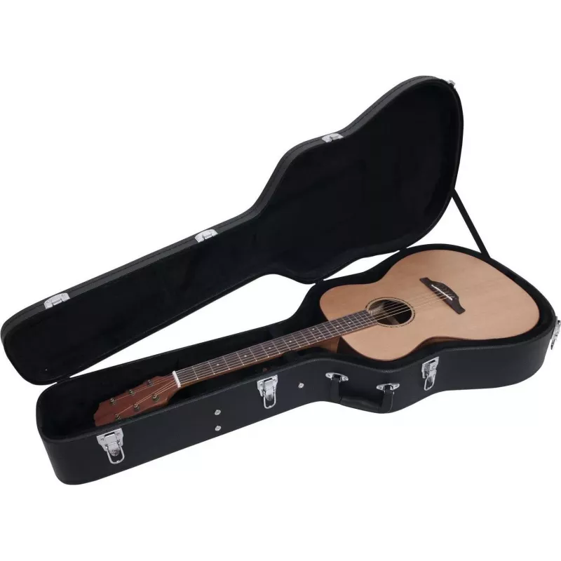 DIMAVERY estuche rígido para guitarra western, negro (26341022)