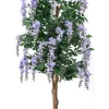 EUROPALMS árbol de lluvia de oro artificial (Laburnum), violeta, 150cm 82507135