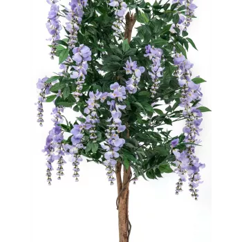 EUROPALMS árbol de lluvia de oro artificial (Laburnum), violeta, 150cm 82507135