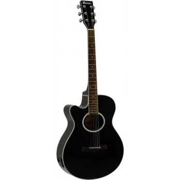 DIMAVERY AW-400 guitarra acústica dreadnought para zurdos, negra 26235090