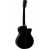 DIMAVERY AW-400 guitarra acústica dreadnought para zurdos, negra 26235090
