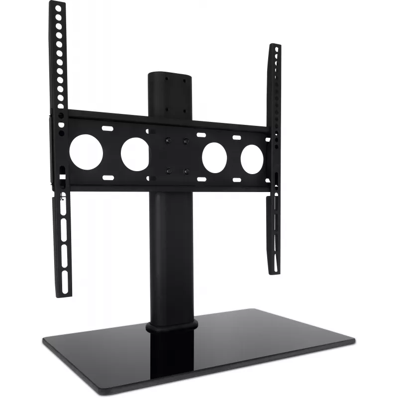 TechniSat TSAT Soporte de sobremesa universal para TV con base de cristal para televisores de 32-55 pulgadas (2021/2787)