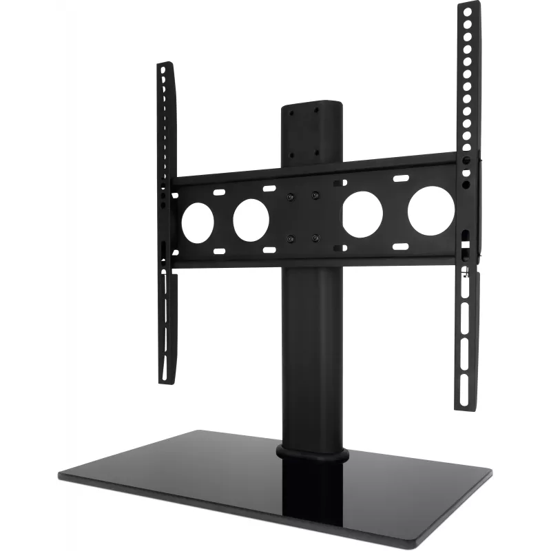 TechniSat TSAT Soporte de sobremesa universal para TV con base de cristal para televisores de 32-55 pulgadas (2021/2787)
