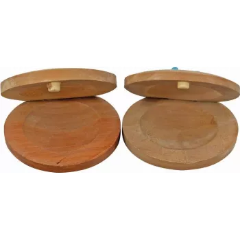 Dimavery Castañuelas de dedo, madera, 1 par (26055502)
