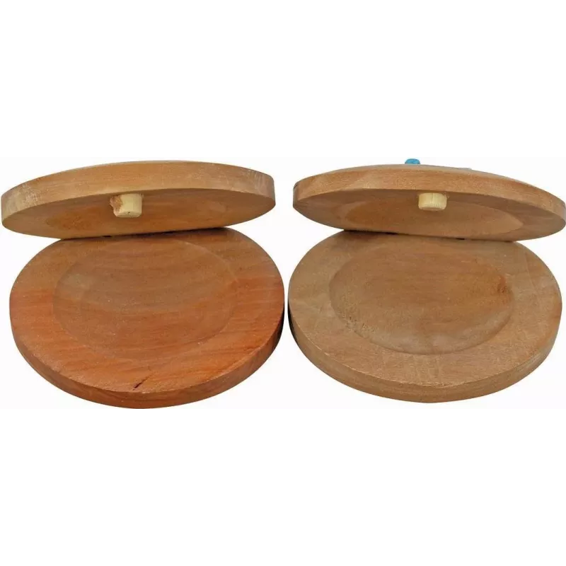 Dimavery Castañuelas de dedo, madera, 1 par (26055502)
