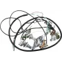 DIMAVERY Set de potenciómetros LP con 4x potenciómetro/conector hembra de jack (26300238)