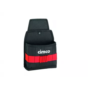 Cimco Bolsa de cinturón portaherramientas Wave con función giratoria, vacía, negra, 1 ud. (170476)