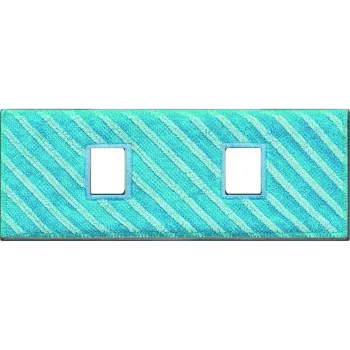 TechniSat Paño de limpieza de suelo para robot aspirador TechniMax AS7 (pack de 2, gris) 0060/7041