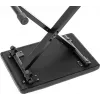 Dimavery KEB-1 Banco de teclado plegable, altura ajustable, acolchado, negro