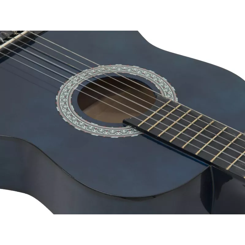 DIMAVERY AC-303 Guitarra clásica 3/4 azul 26242032
