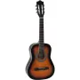 Dimavery AC-303 Guitarra clásica 1/2 sunburst 535 mm escala 6 cuerdas