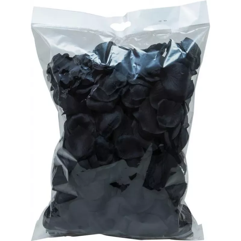 EUROPALMS Pétalos de rosa artificiales, negro, 500 uds. (82508952)