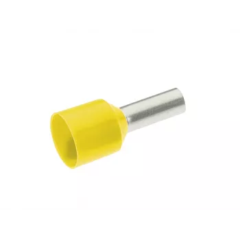 Cimco 187305 Terminal tubular 6 mm² semiaislado amarillo 100 uds.