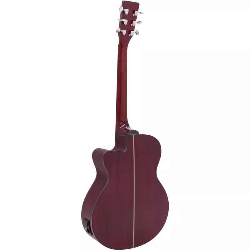 DIMAVERY AW-400 Guitarra acústica redburst 26235088