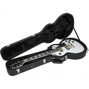 Dimavery Form-Case estuche rígido para guitarra eléctrica LP, negro 26341023