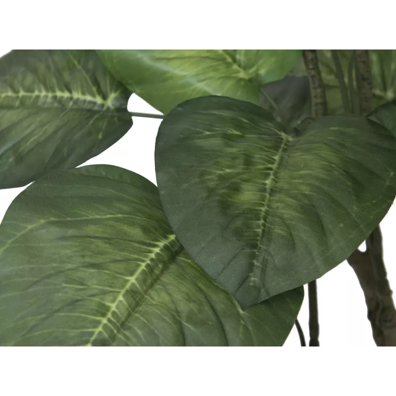 EUROPALMS Pothos Árbol artificial, 150 cm, hojas verdes, maceta negra 82600162