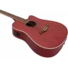 DIMAVERY JK-510 Guitarra acústica, cutaway, veteada 26231389