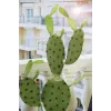 EUROPALMS Cactus de hoja planta artificial, 75 cm 82600068