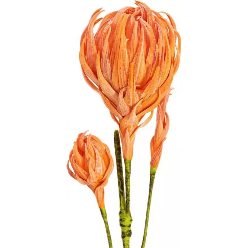 EUROPALMS rama de dalia artificial (EVA), naranja 82530582