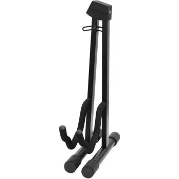 DIMAVERY Soporte de guitarra plegable negro (26348047)