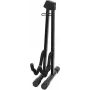 DIMAVERY Soporte de guitarra plegable negro (26348047)