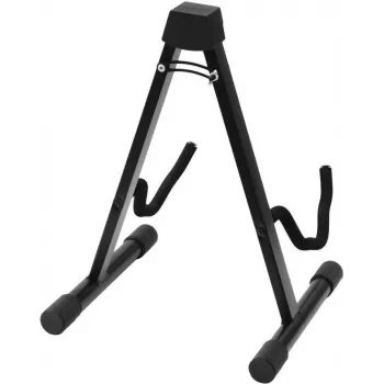 DIMAVERY Soporte de guitarra plegable negro (26348047)