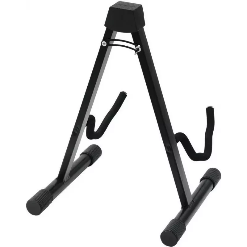 DIMAVERY Soporte de guitarra plegable negro (26348047)