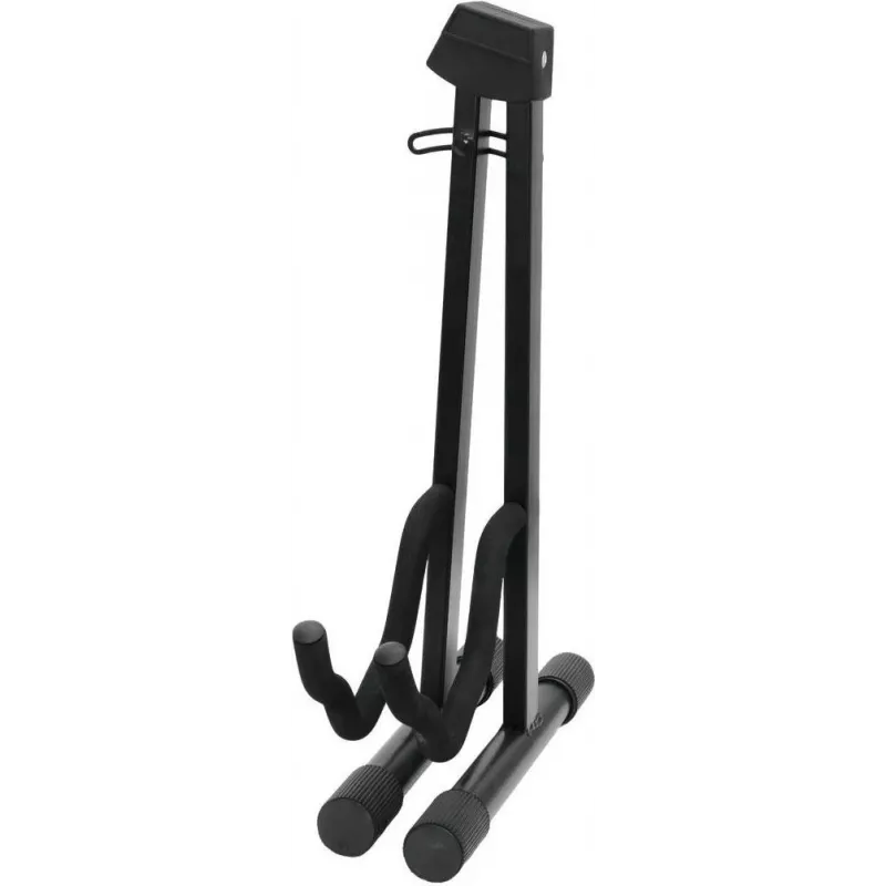 DIMAVERY Soporte de guitarra plegable negro (26348047)