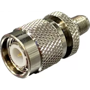 Wittenberg Antennen 102185 Adaptador metálico recto conector macho TNC a conector hembra SMA