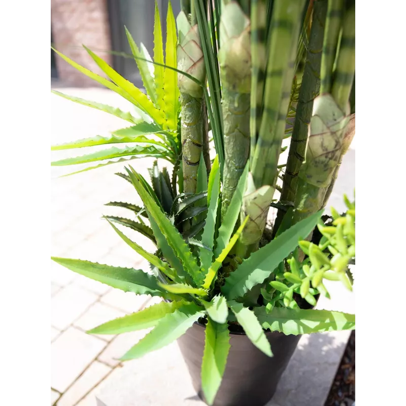 EUROPALMS Mix de suculentas planta artificial, 190 cm 82600035