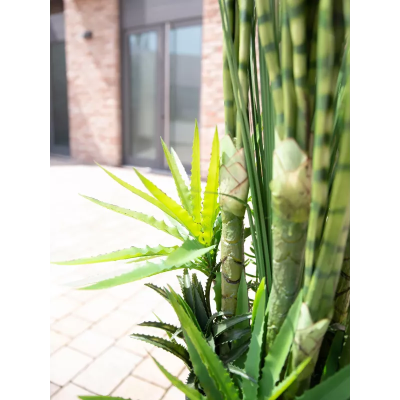 EUROPALMS Mix de suculentas planta artificial, 190 cm 82600035