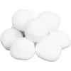 EUROPALMS Bolas de nieve artificiales, 7,5 cm, pack de 10 (83501650)