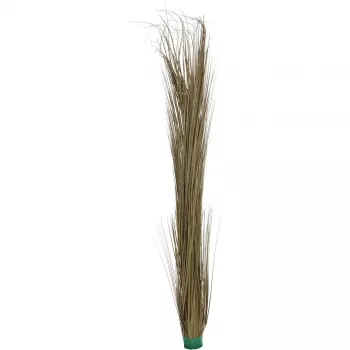EUROPALMS Hierba de caña artificial, caqui, 127 cm 82505853